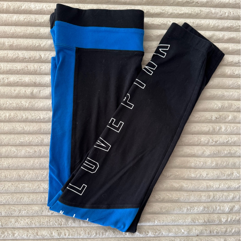 PINK Victoria's Secret Black Yoga Leggings NWT